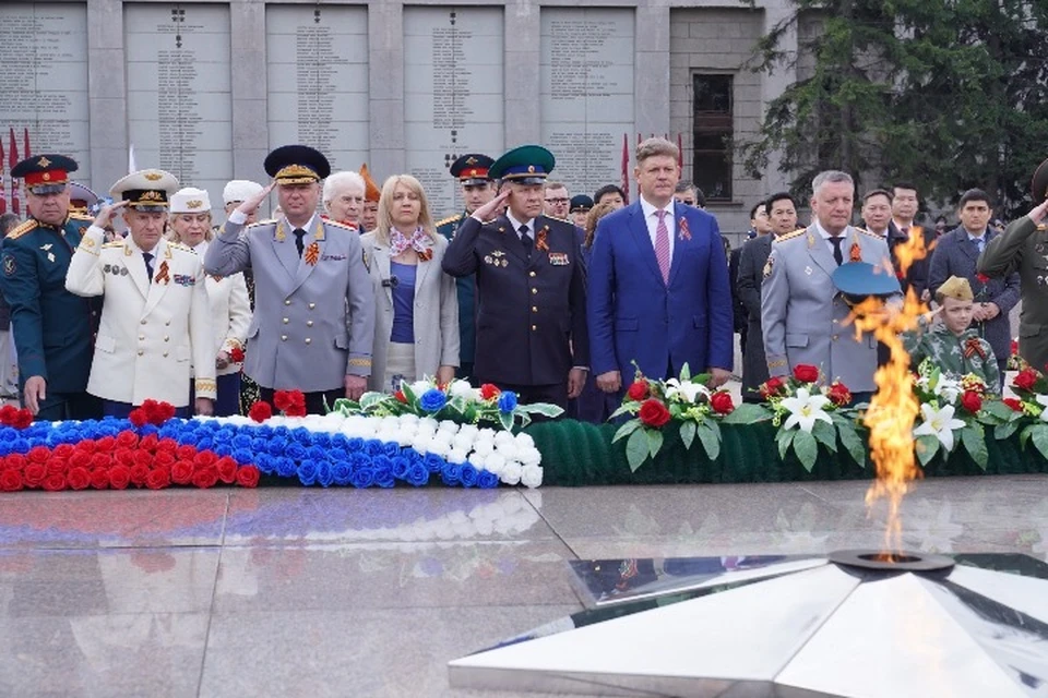 Депутаты Заксобрания Иркутской области поучаствовали в праздновании Дня Победы
