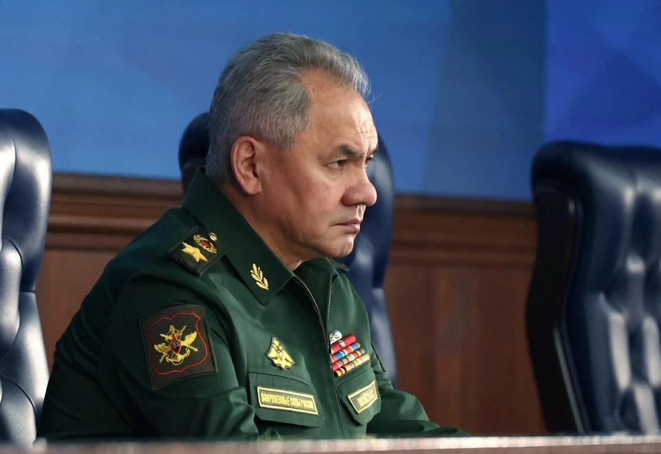 Шойгу: военные ВС России достойно сражаются на СВО с последователями нацизма