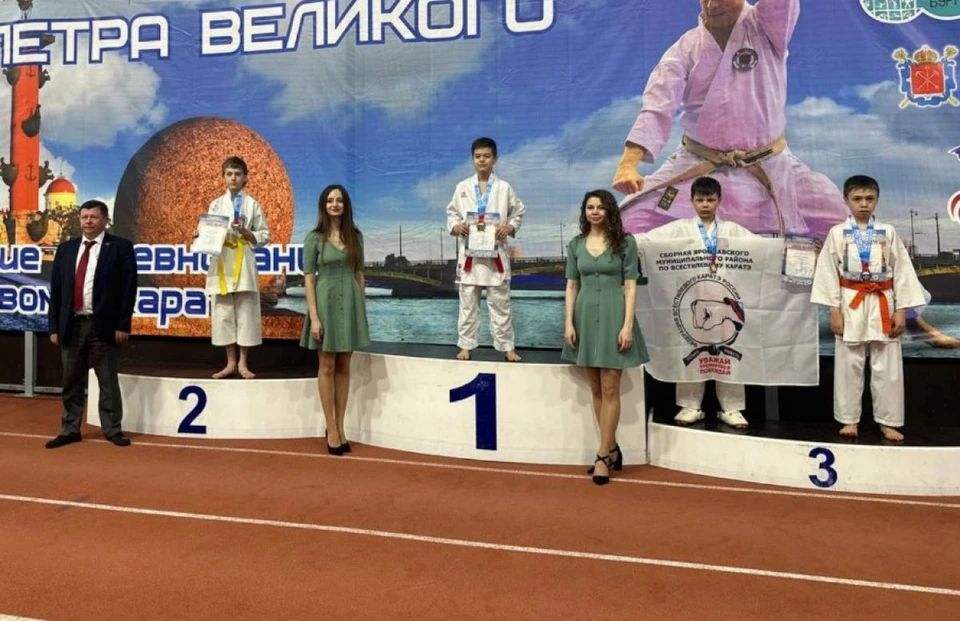 Юные тульские каратисты завоевали медали фестиваля по единоборствам в Санкт-Петербурге