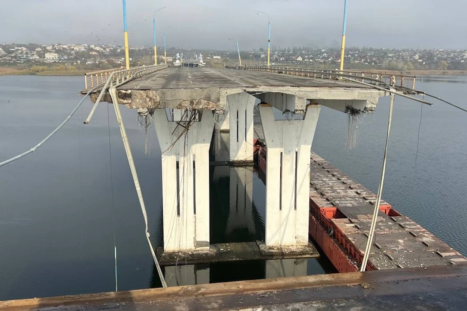 На правом берегу Днепра повреждена подконтрольная ВСУ инфраструктура.