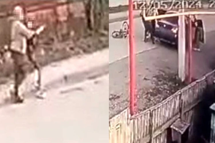 «Машина без номеров, водитель — в балаклаве»: под Новосибирском велосипедиста и его девушку похитили прямо на улице