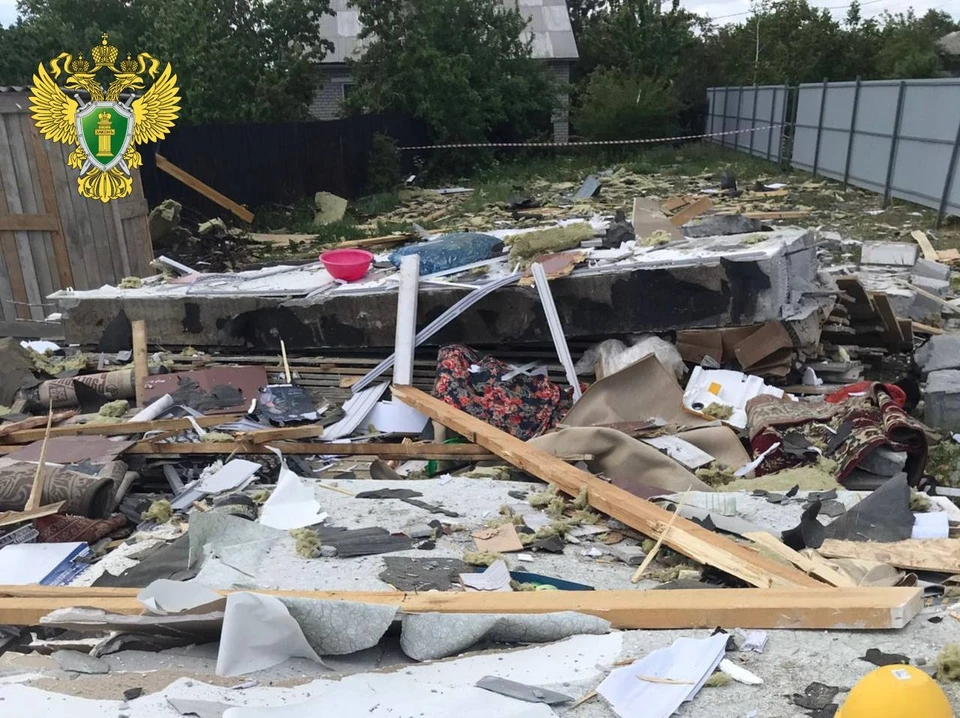 После разрушения частного дома в Ростовской области прокуратура организовала проверку. Фото: прокуратура Ростовской области