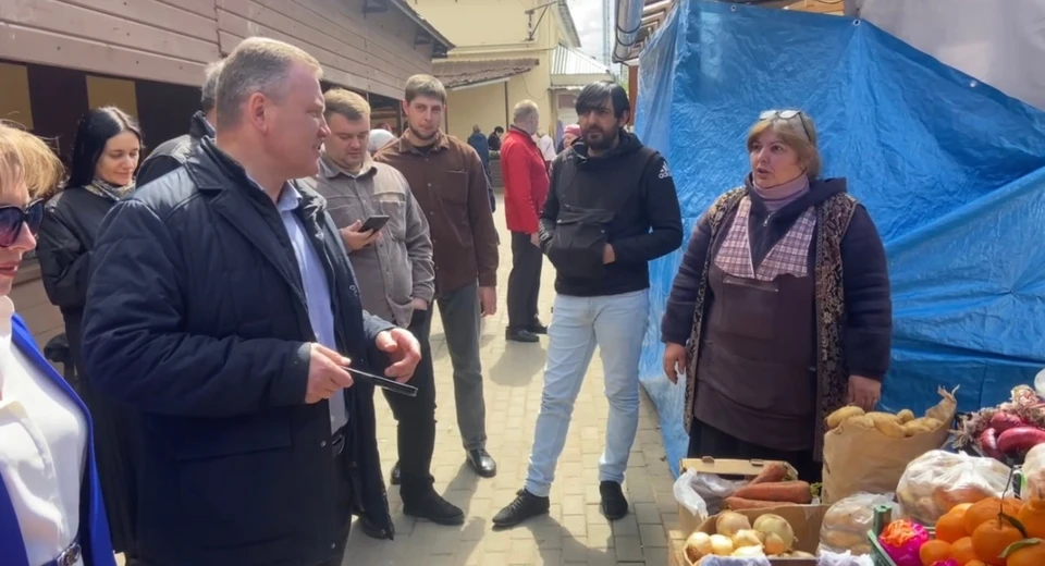 В Боровске занялись уличными торговцами