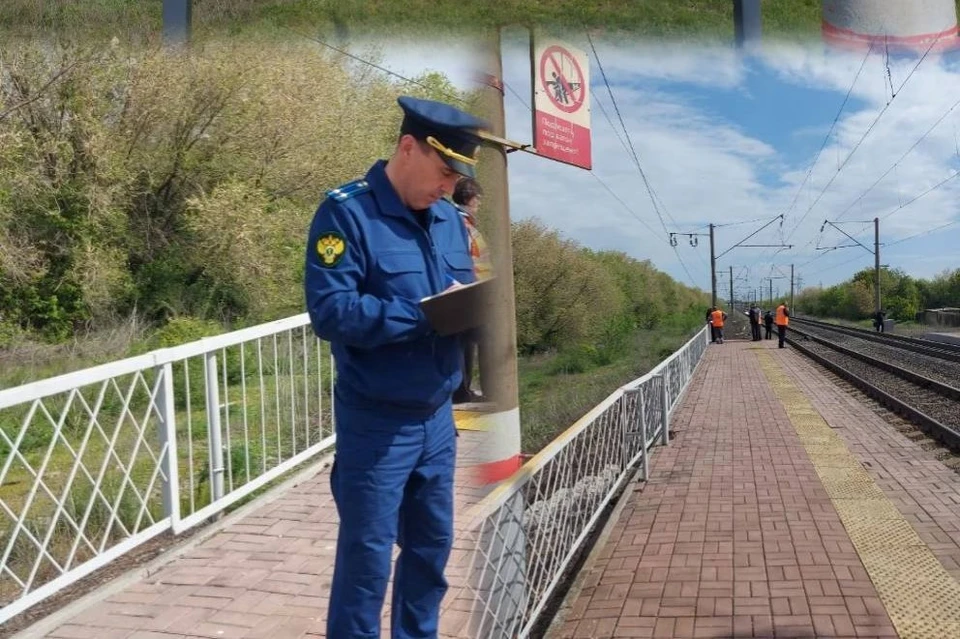 На место происшествия выехал заместитель Оренбургского транспортного прокурора. Фото: пресс-служба Уральской транспортной прокуратуры