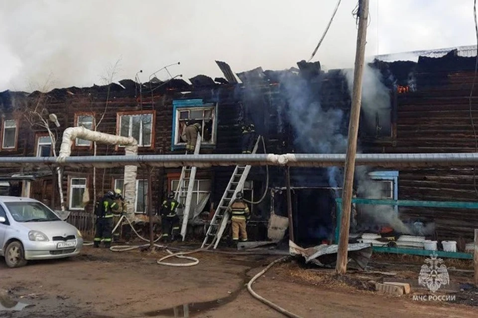 Погибших обнаружили на пожаре в Якутске