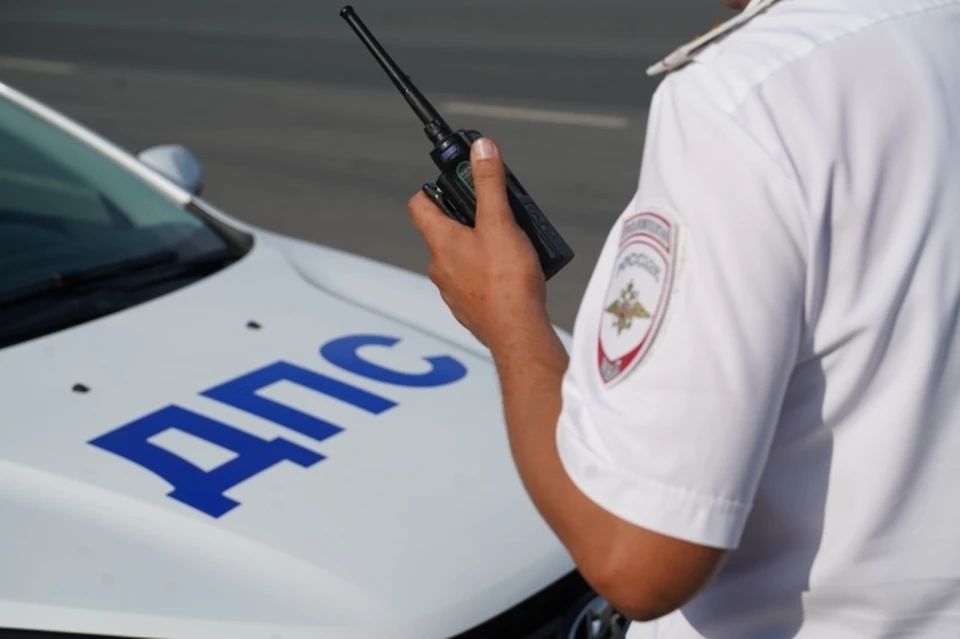 Мужчину на мотоцикле сбил автомобиль в Хабаровске