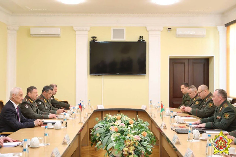 Встреча министров обороны Беларуси и России состоялась в Минске 24 мая. Фото: телеграм-канал Министерства обороны Беларуси