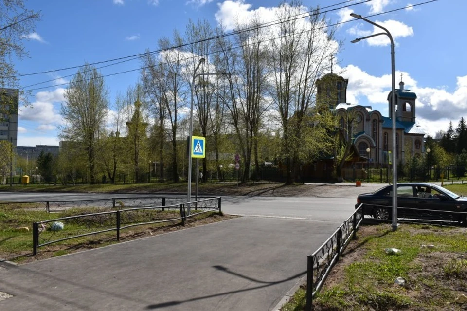 В Сыктывкаре благоустроили первые в этом году территории. Фото: МинстройЖКХ Коми.