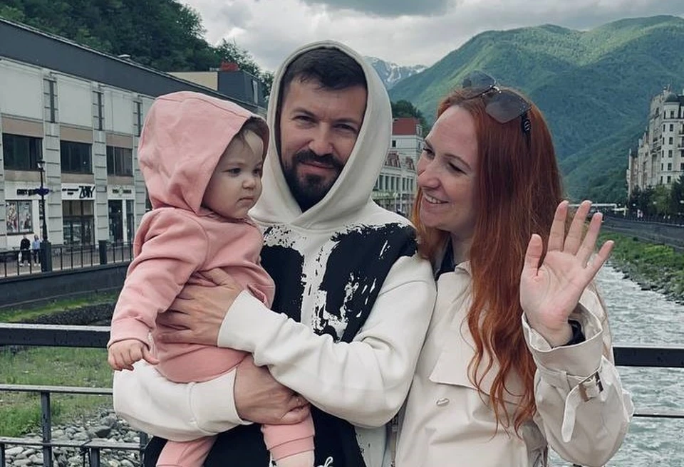 36-летние Даша и Илья Герл из Екатеринбурга вместе с годовалой дочкой отдохнули в Сочи