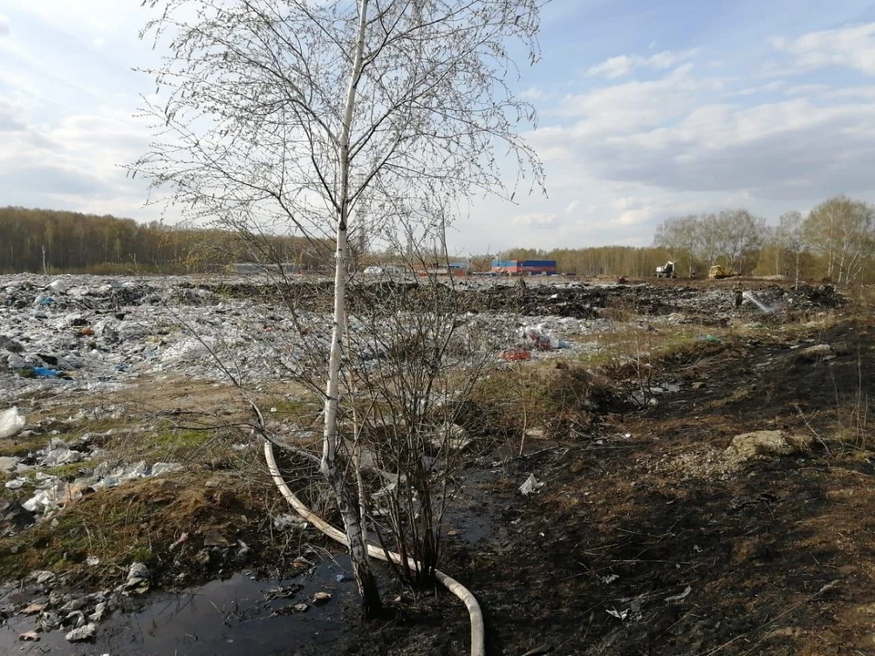 СК завершил расследование дела о свалке опасных отходов в районе Турлатово на окраине Рязани.