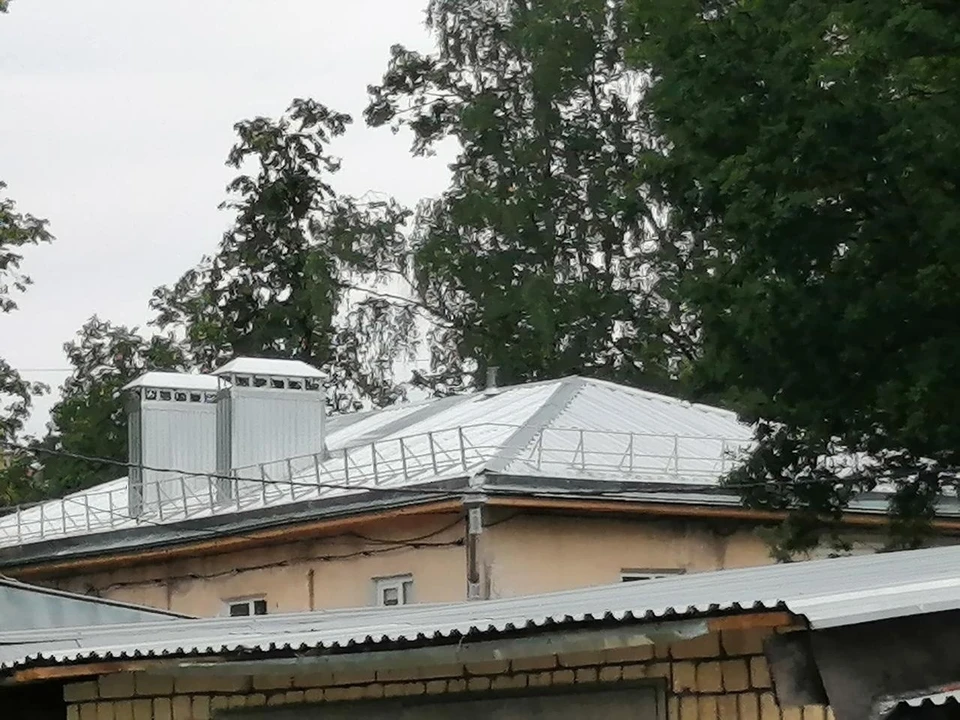 Один из домов, где ремонтировалась крыша. Фото прокуратуры Владимирской области.
