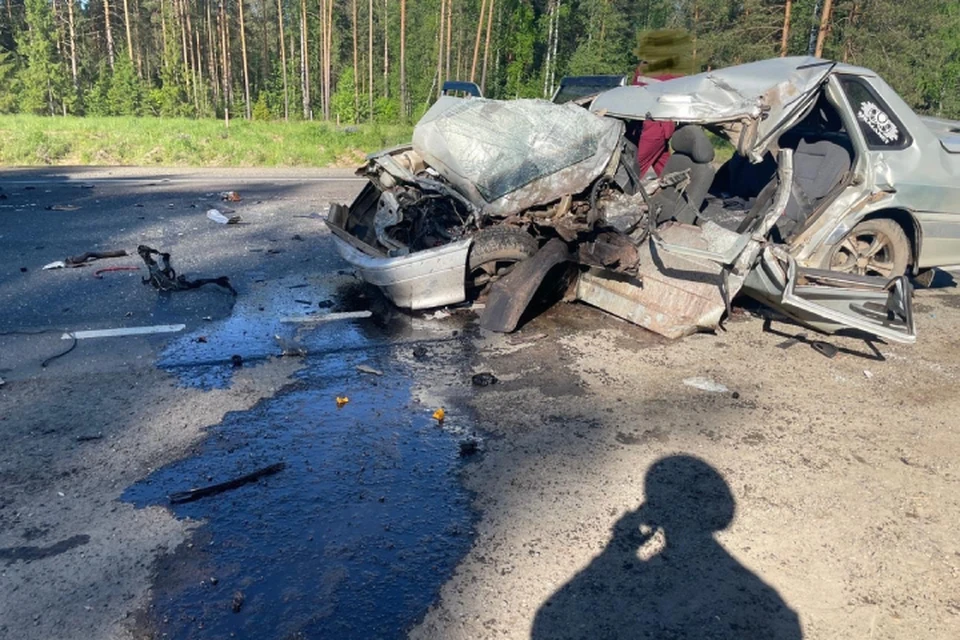 Авария случилась ранним утром 9 июня. Фото: ГИБДД Кировской области