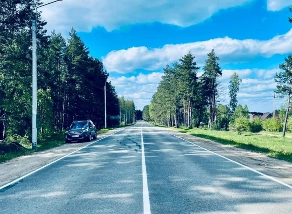 В Калужской области нанесли разметку на 600 километрах дорог