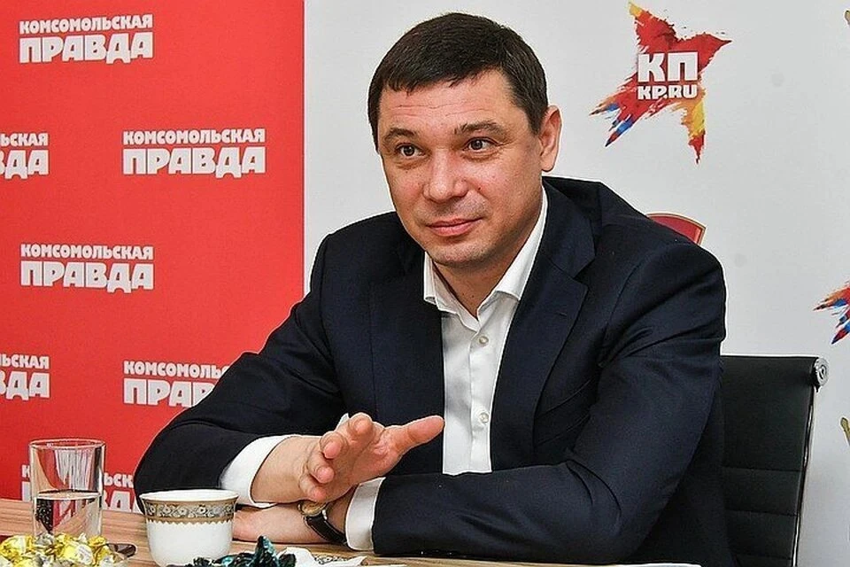 Евгений Первышов в редакции КП-Кубань.