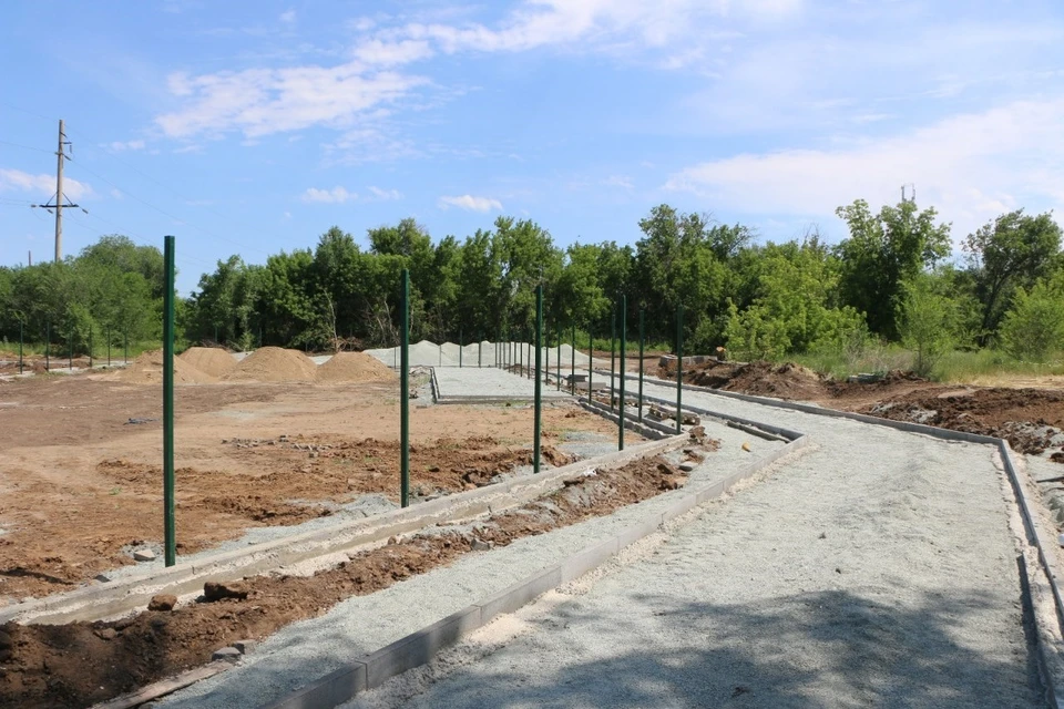 Реконструкция парка началась в 2020 году. Фото: администрация Орска