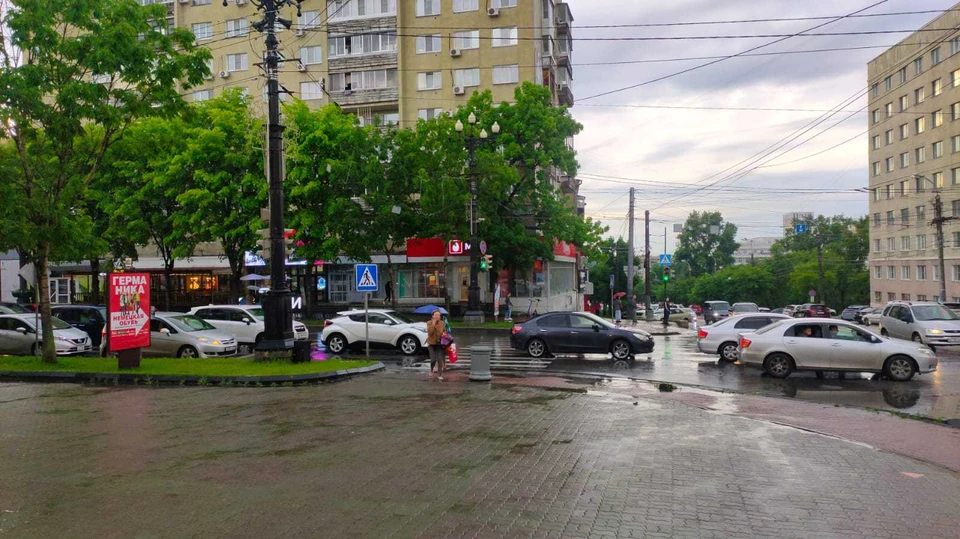 Дождь пройдет местами по Хабаровскому краю 25 июня