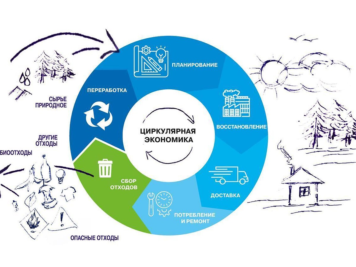 Не утилизировать, а использовать вторично: как реализуется экономика  замкнутого цикла в Рязанском регионе - KP.RU