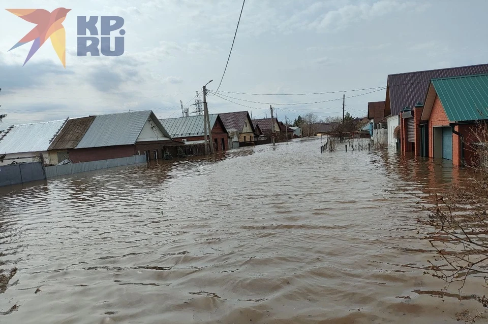 Оренбург паводок 2024 город