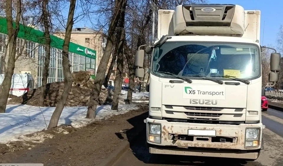 Водитель грузовика, задавивший рязанку у супермаркета, предстанет перед судом. Фото: Госавтоинспекция Рязанской области.