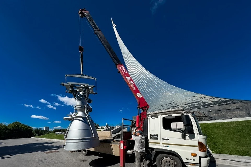 НК-33 передан Музею космонавтики на ВДНХ / Фото: ОДК-Кузнецов