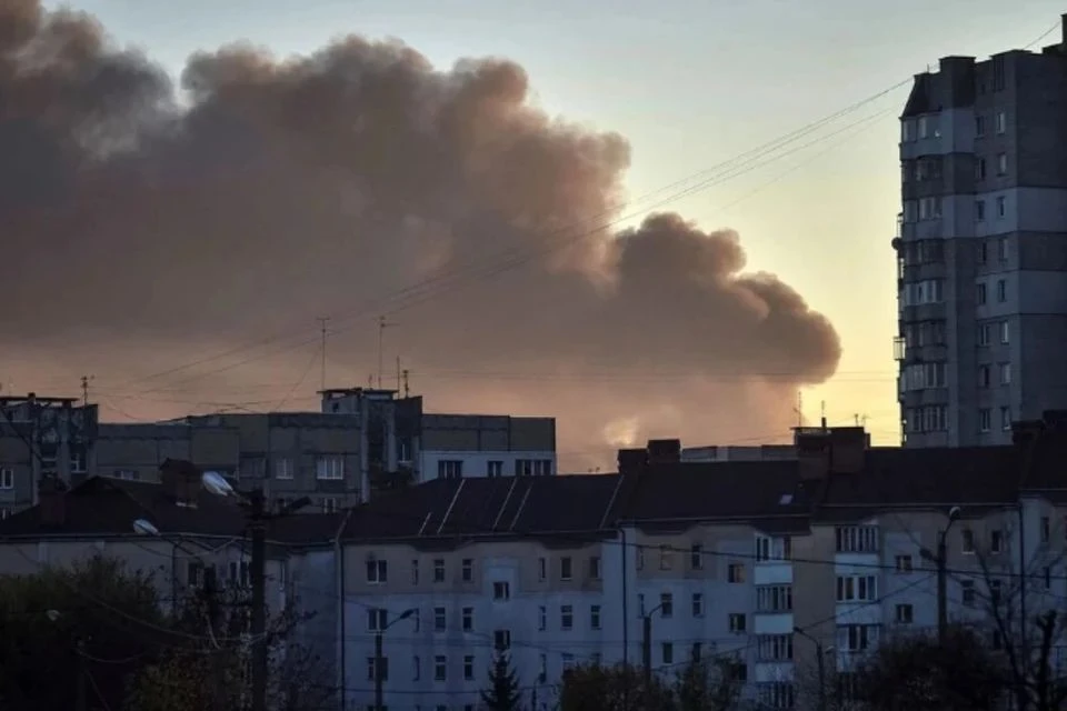 В подконтрольным Украине городе Запорожье произошли взрывы