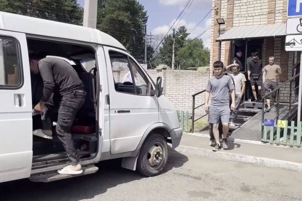 Скриншот: видео МВД по Красноярскому краю