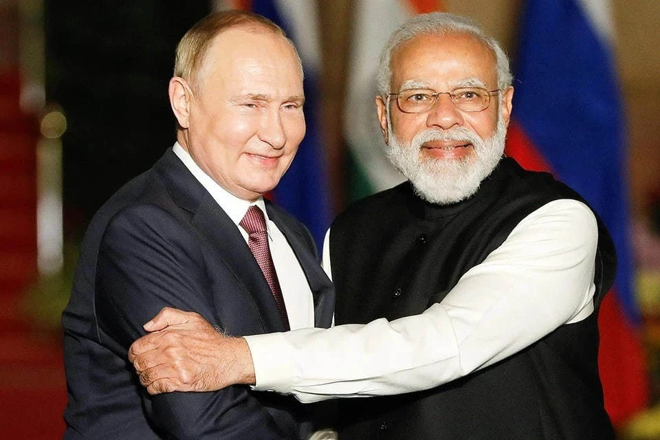 Bloomberg: Визит премьера Моди в Москву станет дипломатической победой Путина