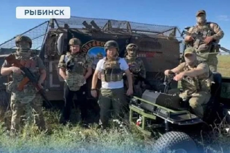 Предприниматель из Рыбинска передал на СВО квадроцикл.