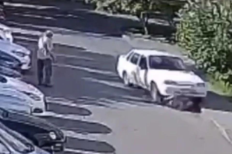 Скриншот: видео МВД по Красноярскому краю