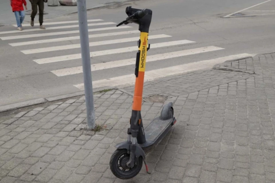 В июне в Барнауле начал действовать запрет на движение самокатов по улице Мало-Тобольской