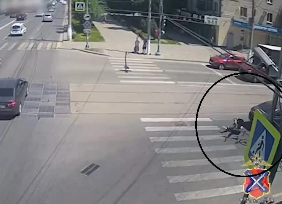 ДТП попало на видео.