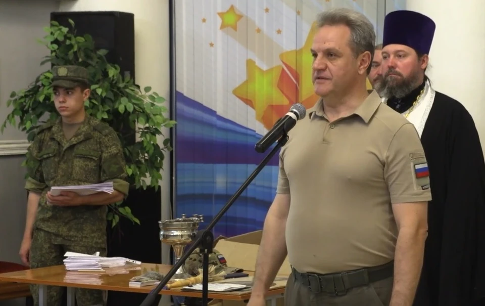 скрин с видео со страницы Правительства Владимирской области