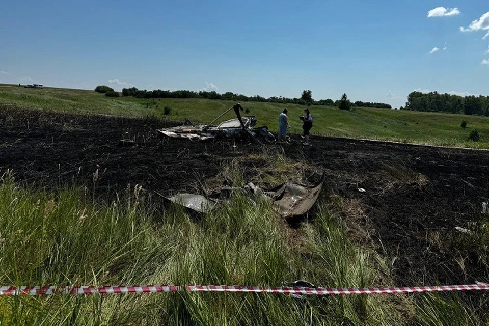 Воздушное судно полностью было уничтожено огнем. Фото: Приволжская транспортная прокуратура