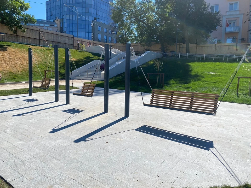 Новое пространство на Лыбедском бульваре будет готово ко Дню города.