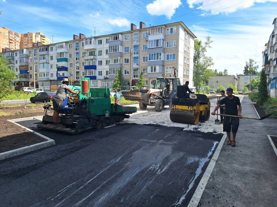 Капитальное обновление дворовых территорий почти завершено в Ульяновске на Гафурова, Люксембург и Уютной. ФОТО: Гордума Ульяновска