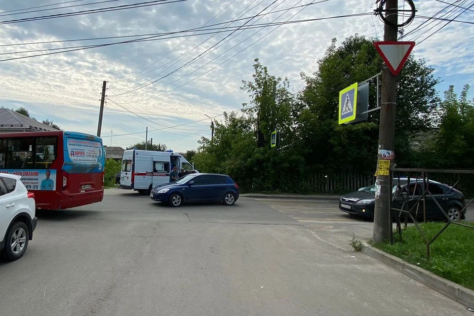 Рязанка на Kia Сeed сбила 15-летнего подростка. Фото: УМВД по Рязанской области.