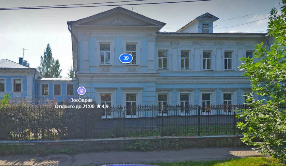 Площадь двухэтажного дома составляет 319 квадратных метров. Фото: "Яндекс Карты"