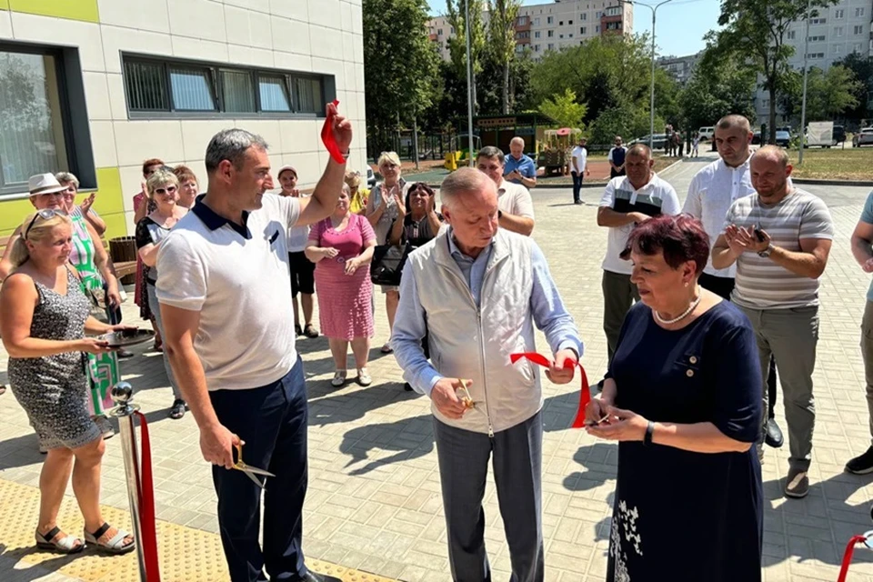 В Мариуполе открыли территориальный центр социального обслуживания. Фото: Минтруда ДНР