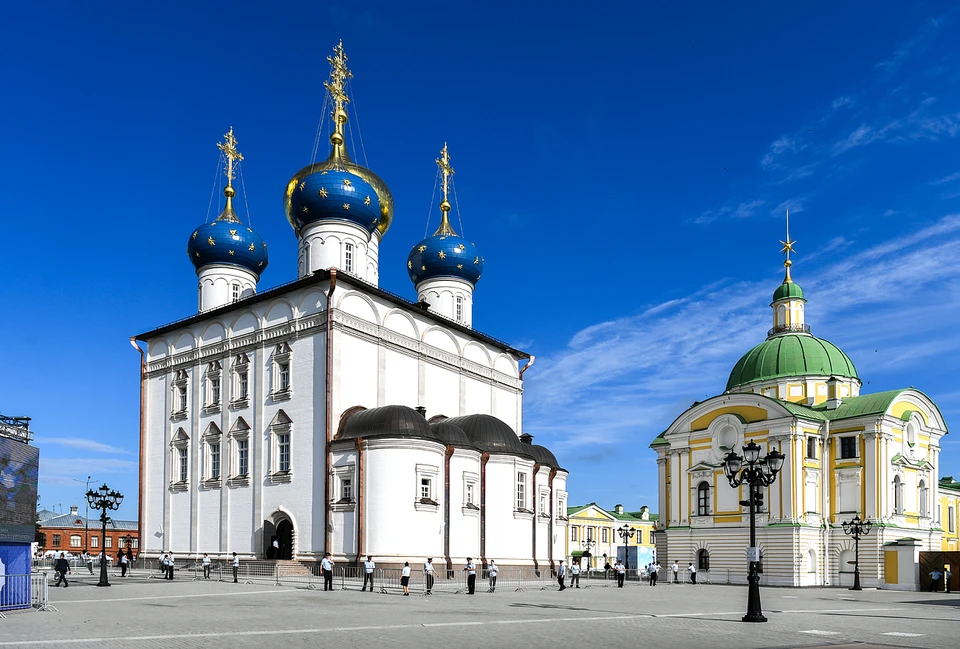 В Твери проходит Великое освящение Спасо-Преображенского собора.