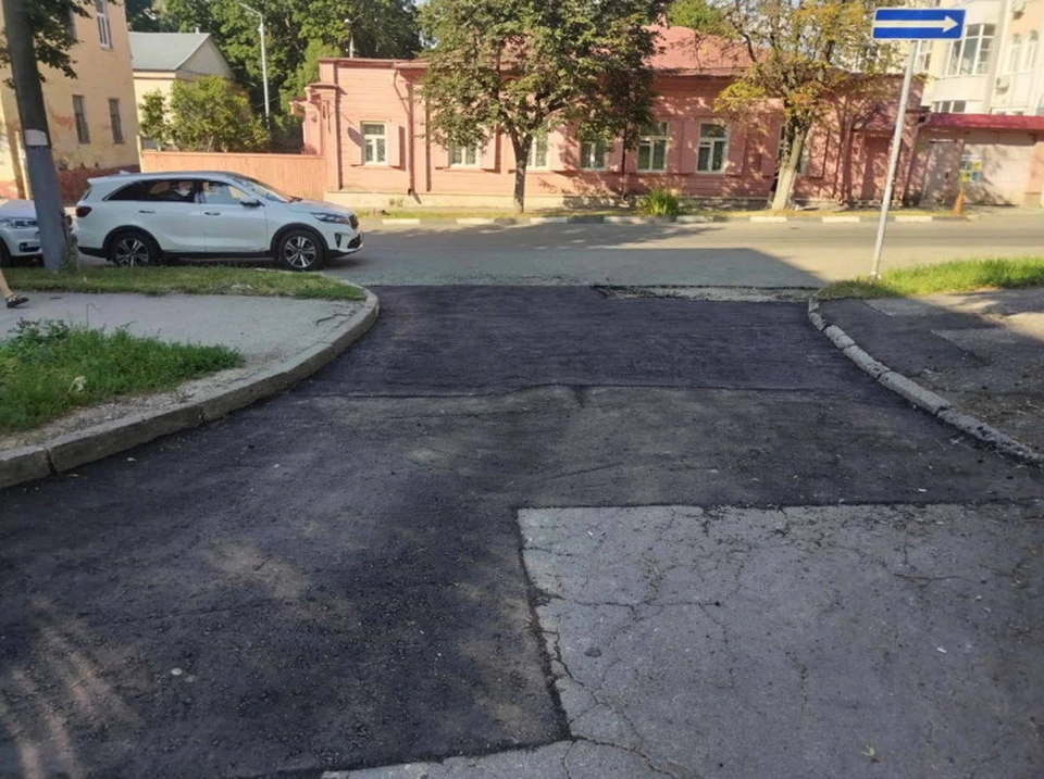 На площади 78 тысяч квадратных метров дефекты дорог устранили в Туле с начала года