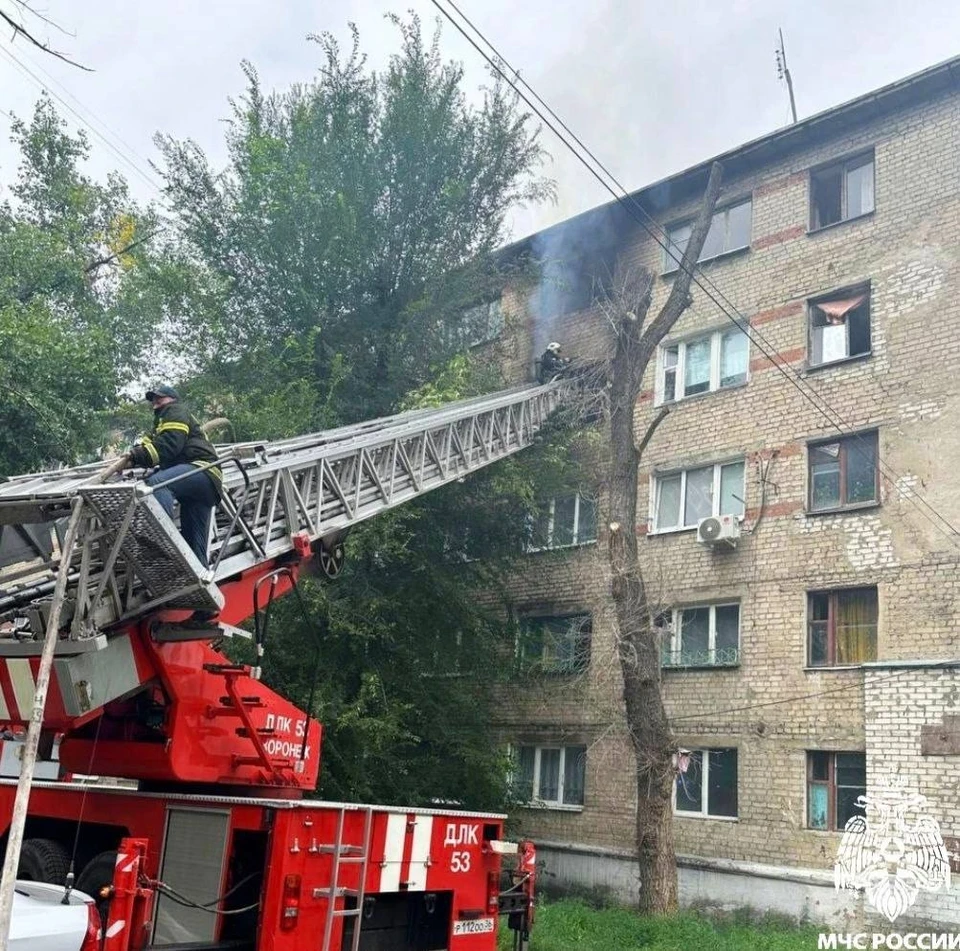 Пожар ликвидировали в 11.25.