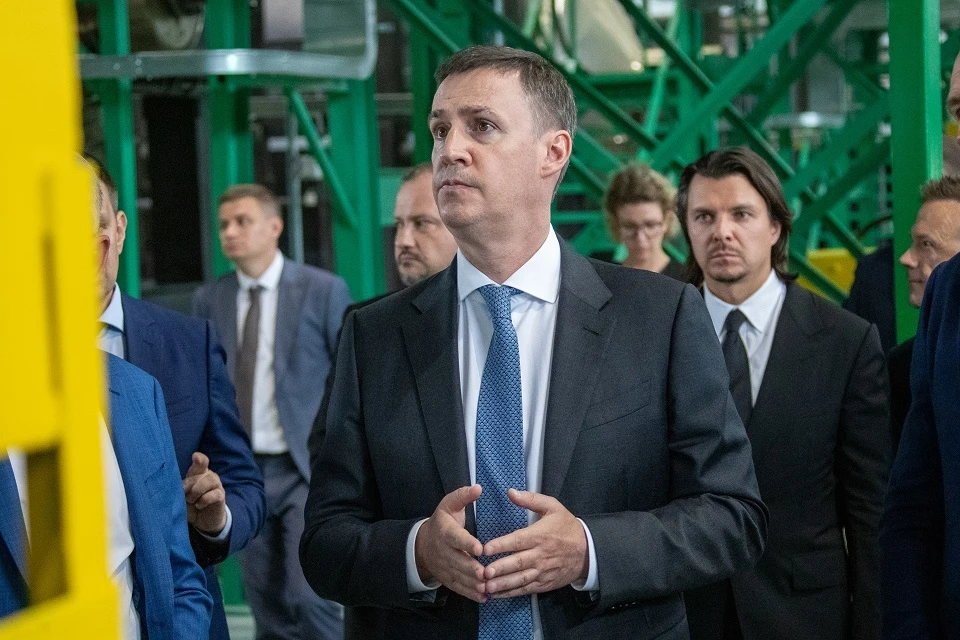 Вице-премьер Патрушев посетил завод по переработке ТКО в Тульской области