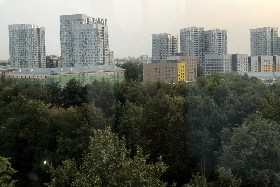 Парк им. Горького с высоты