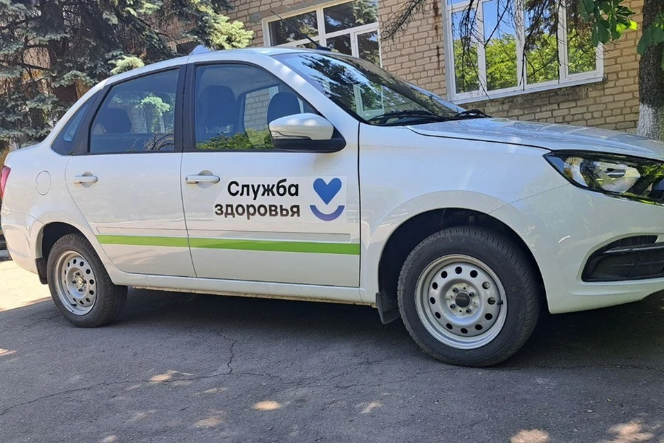 В одном из медучреждений Снежного ДНР активно применяют специальный автомобиль. Фото: Минздрав ДНР