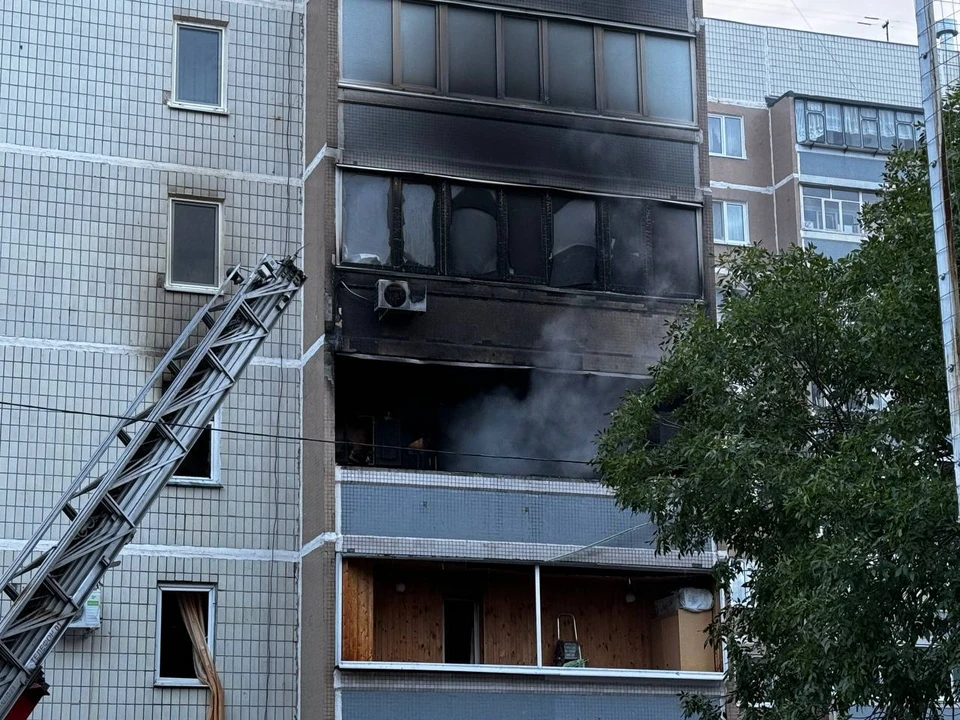 При пожаре на Корунковой погибли три человека