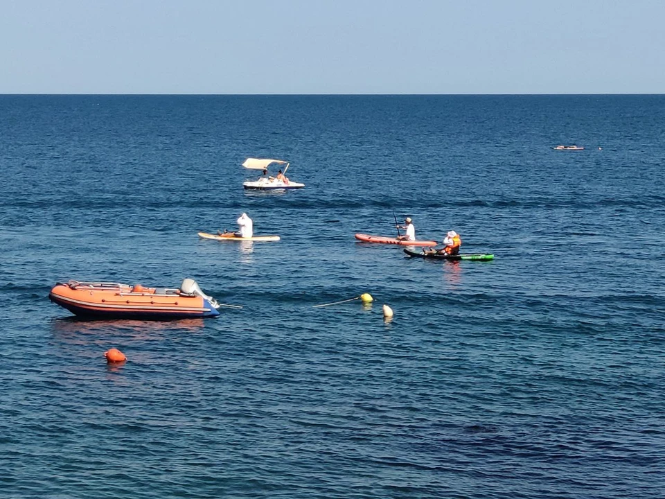 Черное море прогрелось до 27 градусов.