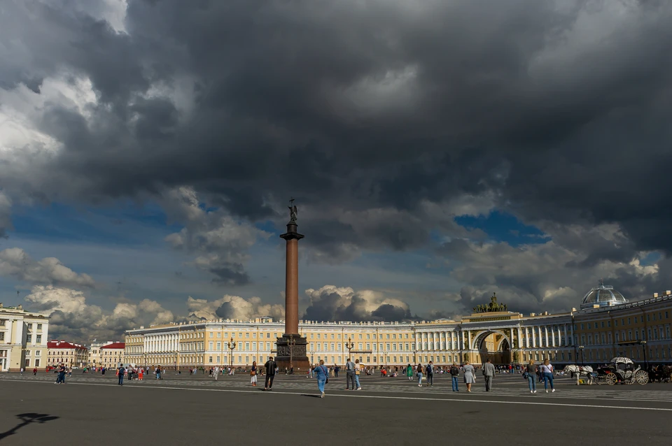 Грозы будут бушевать в Петербурге 1 августа.