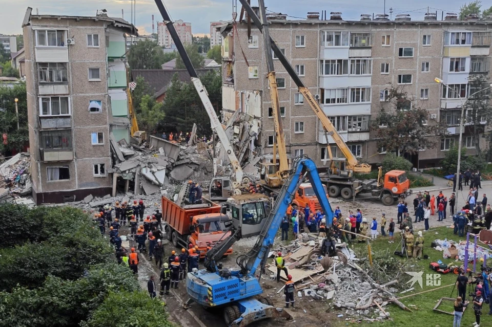 Жильцам уцелевших квартир после обрушения дома в Нижнем Тагиле разрешили забрать свои вещи