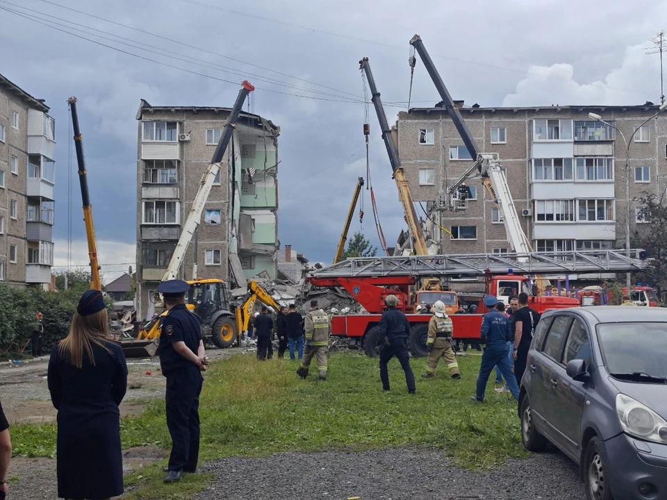 Обрушение двух подъездов в Нижнем Тагиле произошло 1 августа