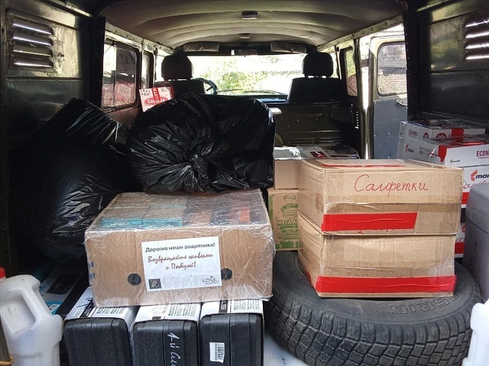 Гуманитарная помощь в зону СВО. Фото: ЗСТО